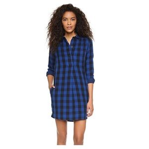 Madewell Jane Buffalo Check Shirtdress